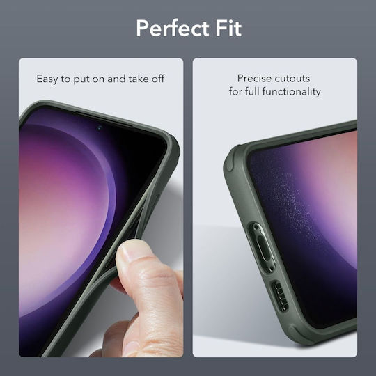 ESR Classic Kickstand Back Cover Σιλικόνης Πράσινο (Galaxy S23)