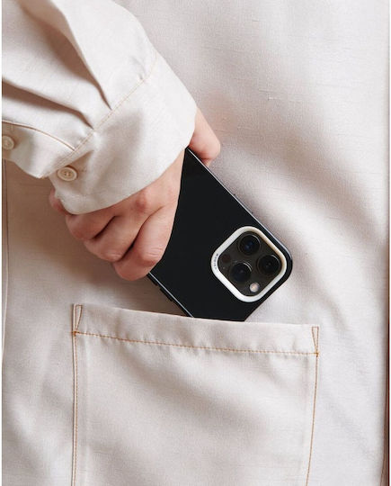 Nudient Form Back Cover Πλαστικό Clear Black (iPhone 14 Pro)