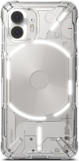 Ringke Fusion X Clear Back Cover Silicon 2mm cu Curea Transparent (Nothing Phone 2)