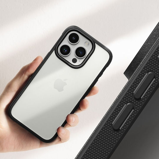 Ringke Fusion Bold Back Cover Πλαστικό / Σιλικόνης Μαύρο (iPhone 15 Pro Max)