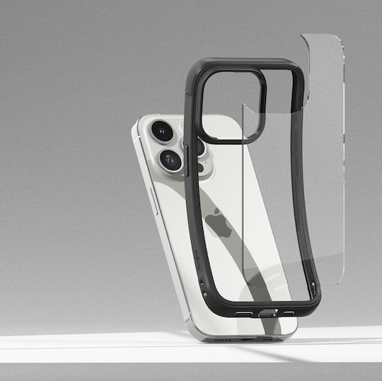 Ringke Fusion Bold Back Cover Πλαστικό / Σιλικόνης Μαύρο (iPhone 15 Pro Max)