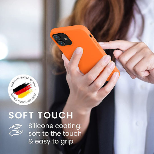 KWmobile Flexible Back Cover Σιλικόνης Cosmic Orange (iPhone 12 mini)