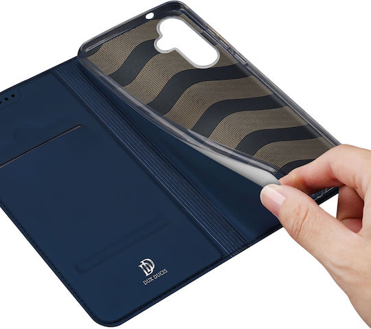 Dux Ducis Skin Pro Книга Кожа / Изкуствена кожа Син (Samsung S24)