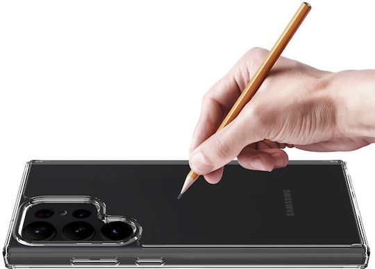Tech-Protect Flexair Hybrid Задна корица Пластмаса / Силикон 1.5мм Прозрачен (Galaxy S23 Ultra)