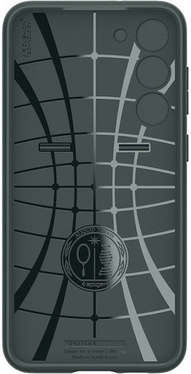 Spigen Optik Armor Back Cover Plastic / Silicone 2mm Abyss Green (Galaxy S23)