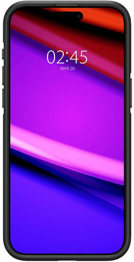 Spigen Core Armor Umschlag Rückseite Silikon Matte Black (iPhone 15 Pro)