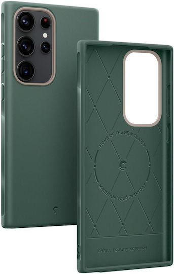 Spigen Cyrill Ultra Color Back Cover Σιλικόνης Kale (Galaxy S23 Ultra)