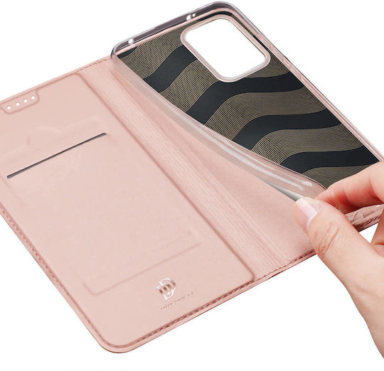 Dux Ducis Skin Pro Series Book Πλαστικό Ροζ Χρυσό (Poco X5 Pro)