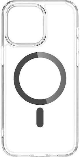 Spigen Ultra Hybrid MagFit Back Cover Πλαστικό 2mm Graphite (iPhone 15 Pro)
