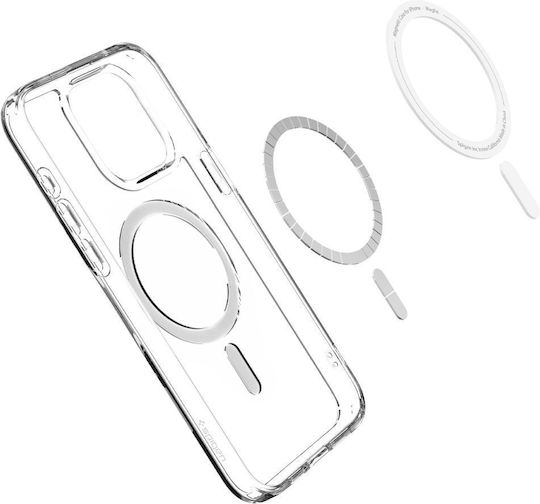 Spigen Ultra Hybrid MagFit Back Cover Πλαστικό 2mm Graphite (iPhone 15 Pro)