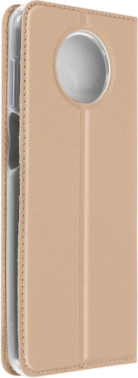 Dux Ducis Skin Pro Book Δερματίνης Ροζ Χρυσό (Redmi Note 9T)
