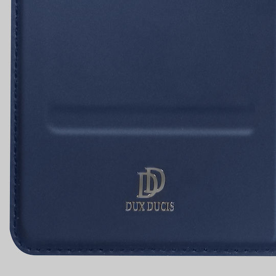 Dux Ducis Book Piele artificială / Silicon / Plastic Albastru (Honor Magic6 Lite 5G)