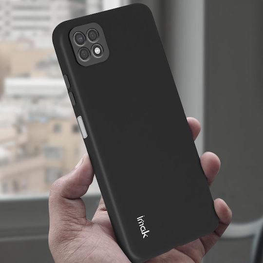 Imak Colorful Soft UC-2 Back Cover Silicone Black (Galaxy A22 5G)
