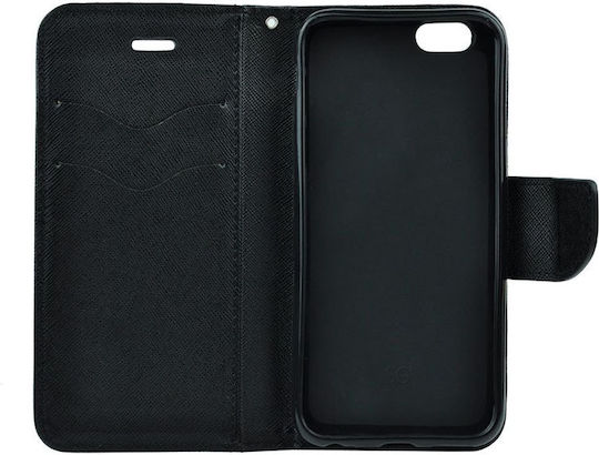 iSelf Fancy Wallet Δερματίνης Μαύρο (Galaxy A20s)
