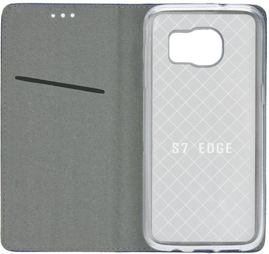Forcell Book Piele artificială Magnetic Auriu (Galaxy S9+)