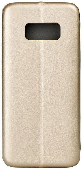 Forcell Book Δερματίνης Χρυσό (Redmi 8A)