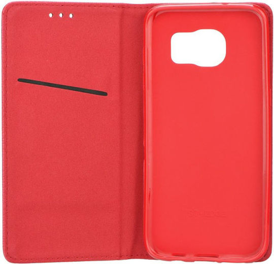 Forcell Smart Magnet Book Δερματίνης Κόκκινο (Galaxy S9)