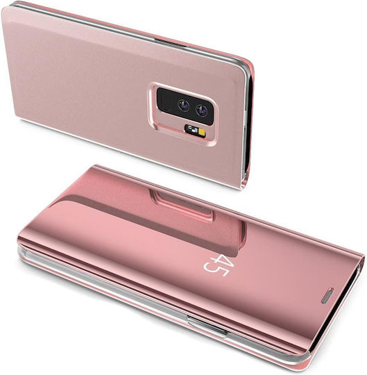 Hurtel Clear View Book Πλαστικό Ροζ (Xiaomi Mi Note 10 / Mi Note 10 Pro)