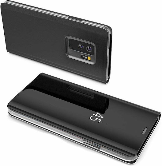 Hurtel Clear View Book Plastic Negru (Galaxy S20 Ultra)