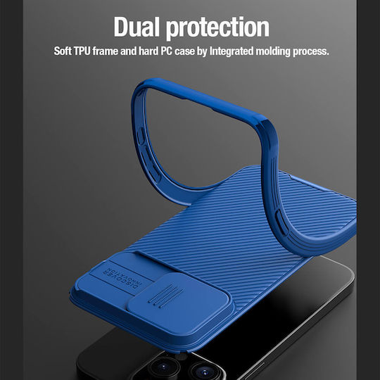 Nillkin CamShield Pro Back Cover Πλαστικό / Σιλικόνης 0.2mm Μαγνητικό Deep Purple (iPhone 15 Pro Max)