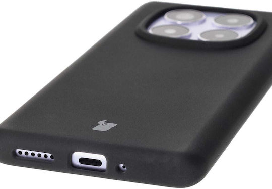 Bizon Back Cover Σιλικόνης Μαύρο (Redmi Note 14 Pro 5G / Poco X7)