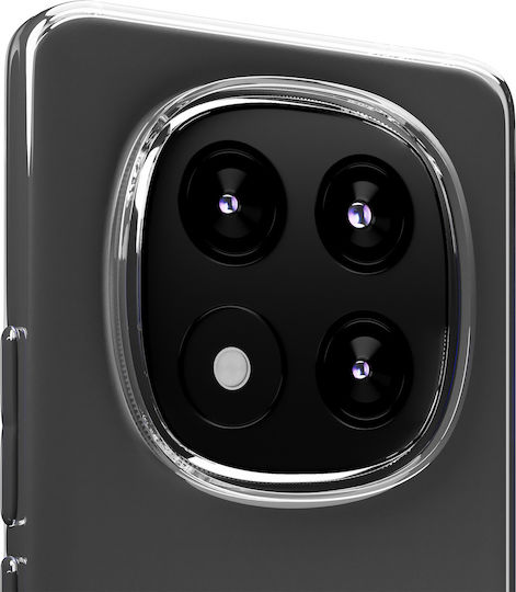 3MK Klare Rückseite Kunststoff 1,2 mm Wasserdicht Transparent (Redmi Note 14 Pro+)