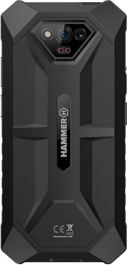 Hammer Iron V Dual SIM (6/64GB) Ανθεκτικό Smartphone Μαύρο