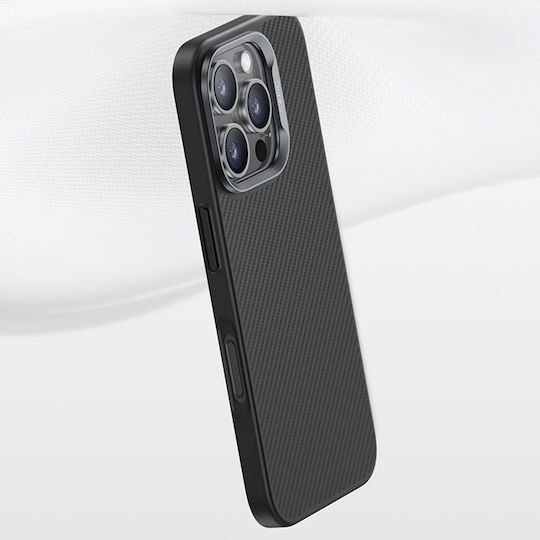 Benks Back Cover Aramid Fiber Μαύρο (iPhone 16 Pro Max)