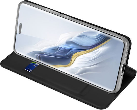 Dux Ducis Book Synthetic Leather / Silicone / Plastic Black (Honor Magic6 Pro 5G)