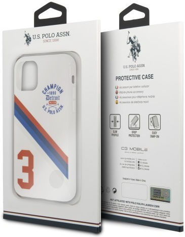 U.S. Polo Assn. Detroit 3 Back Cover Πλαστικό / Σιλικόνης Πολύχρωμο (iPhone 11 Pro)