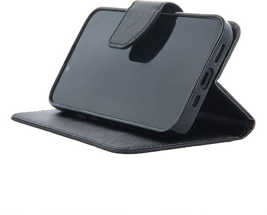 Fancy Diary Wallet Δερματίνης Μαύρο (Galaxy A70)