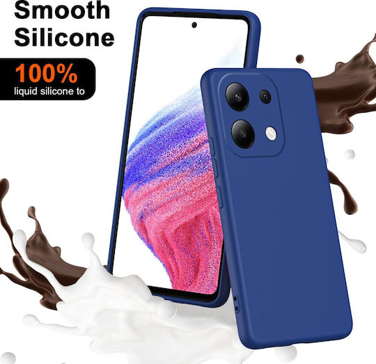 Senso Back Cover Σιλικόνης Μπλε (Redmi Note 13 4G)