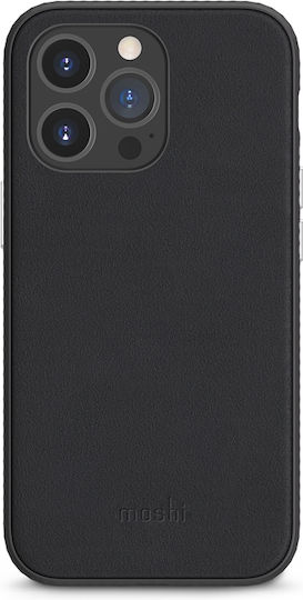 Moshi Overture Wallet Δερματίνης Jet Black (iPhone 13 Pro)