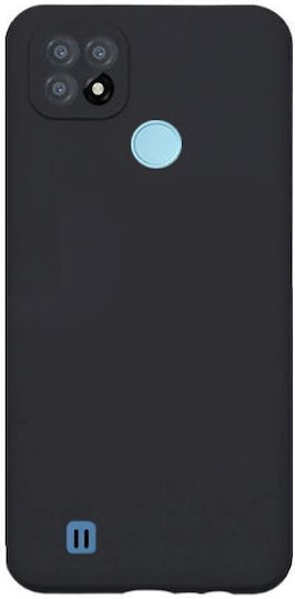 TPU Matt Back Cover Σιλικόνης Μαύρο (Realme C21)