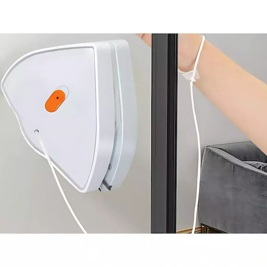 Magnetic Double-Sided Window Cleaner Strong Sponge Spatula & Safety Rope