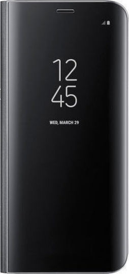 Clear View Book Πλαστικό Μαύρο (Huawei Mate 10 Lite)