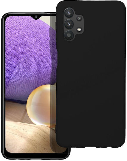 Forcell Lite Back Cover Σιλικόνης Μαύρο (Galaxy A32 5G)