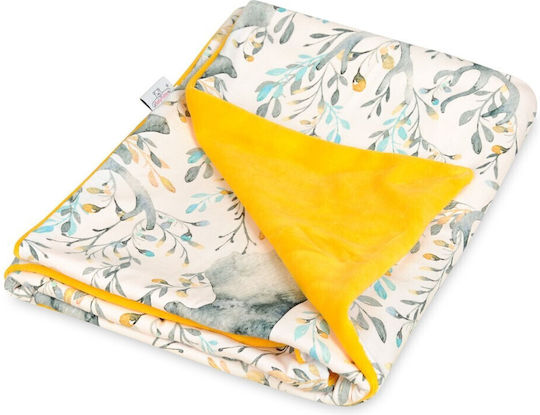 Matex Pătură Pepinieră Swaddling pături Galbenă 75x100cm