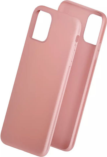 3MK Matt Back Cover Silicone 1.2mm Lychee (iPhone 14)