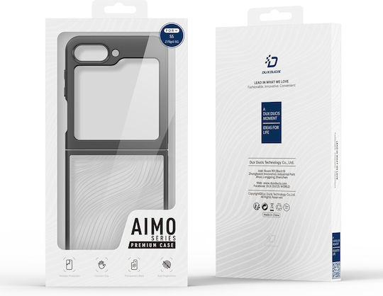 Dux Ducis Aimo Back Cover Σιλικόνης Μαύρο (Galaxy Z Flip5)