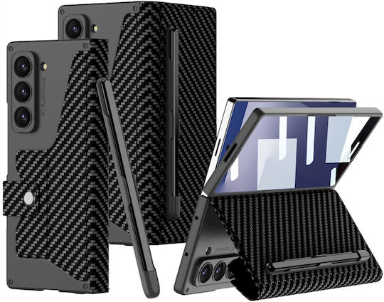 Калъф Портмоне Клапа Samsung Galaxy Z Fold 7 5G Черен Въглен