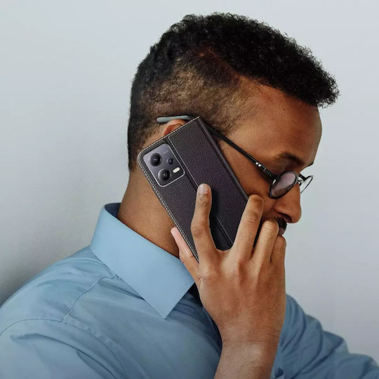Dux Ducis Skin X2 Wallet Δερματίνης Μαύρο (Xiaomi Redmi Note 12 5G / Poco X5 5G)