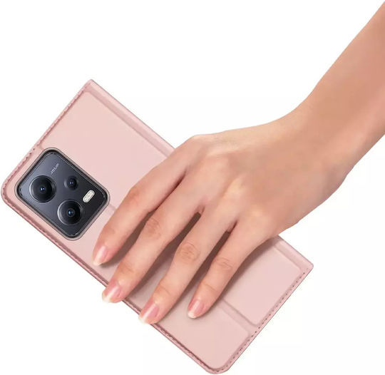 Dux Ducis Skin Pro Back Cover Δερμάτινο Ροζ (Redmi Note 12 5G)