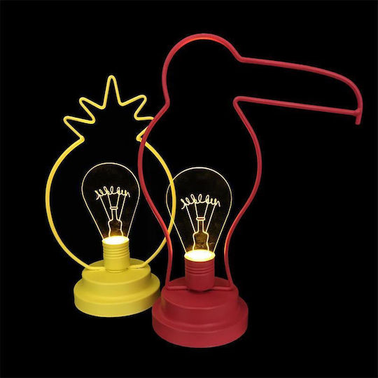The Home Deco Factory Διακοσμητικό Φωτιστικό LA10181 LED Θερμό Λευκό Aνανάς