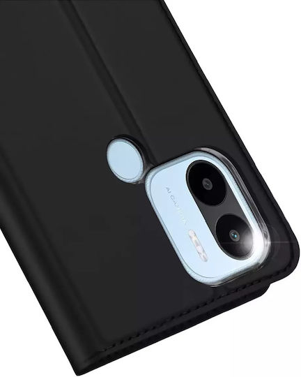 Dux Ducis Skin Pro Series Buchen Sie Synthetisches Leder Schwarz (Redmi A1)