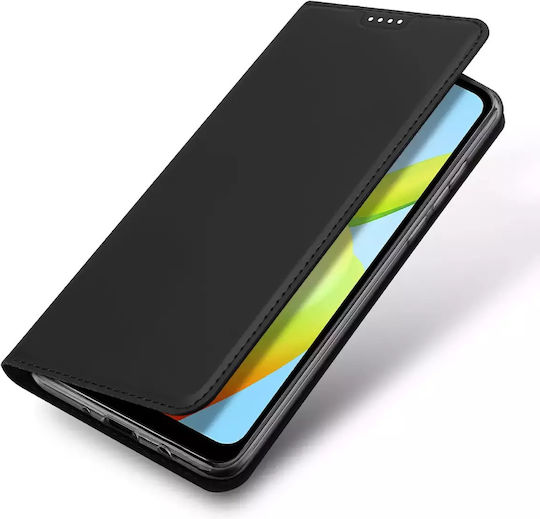 Dux Ducis Skin Pro Series Buchen Sie Synthetisches Leder Schwarz (Redmi A1)
