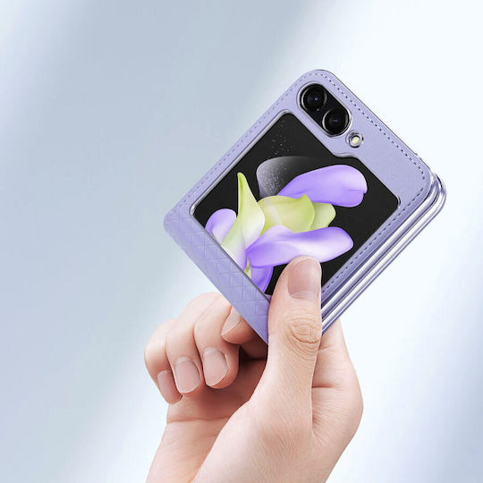 Dux Ducis Bril Book Leather Purple (Samsung Galaxy Z Flip5 5G)