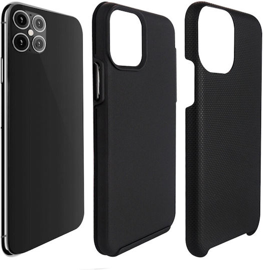 Eiger North Back Cover Πλαστικό / Σιλικόνης Μαύρο (iPhone 12 Pro Max)