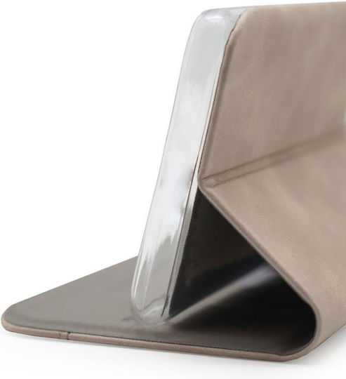 iNOS S-Folio NE Book Δερματίνης Stone (iPhone 14 Plus)