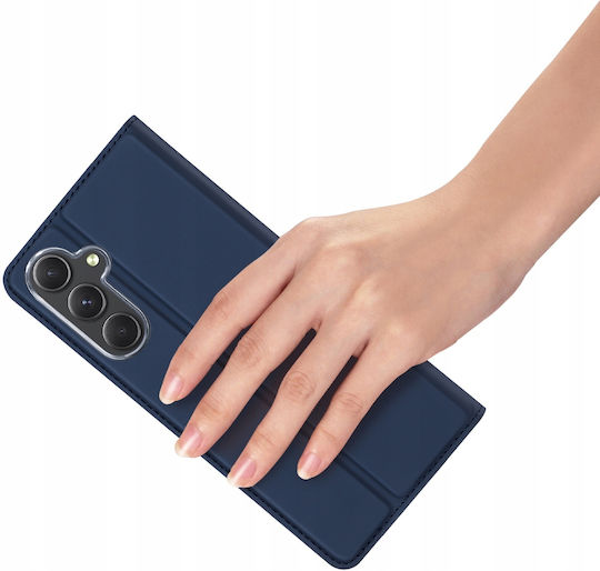 Dux Ducis Skin Pro Book Synthetic Leather Navy Blue (Galaxy S23 FE)